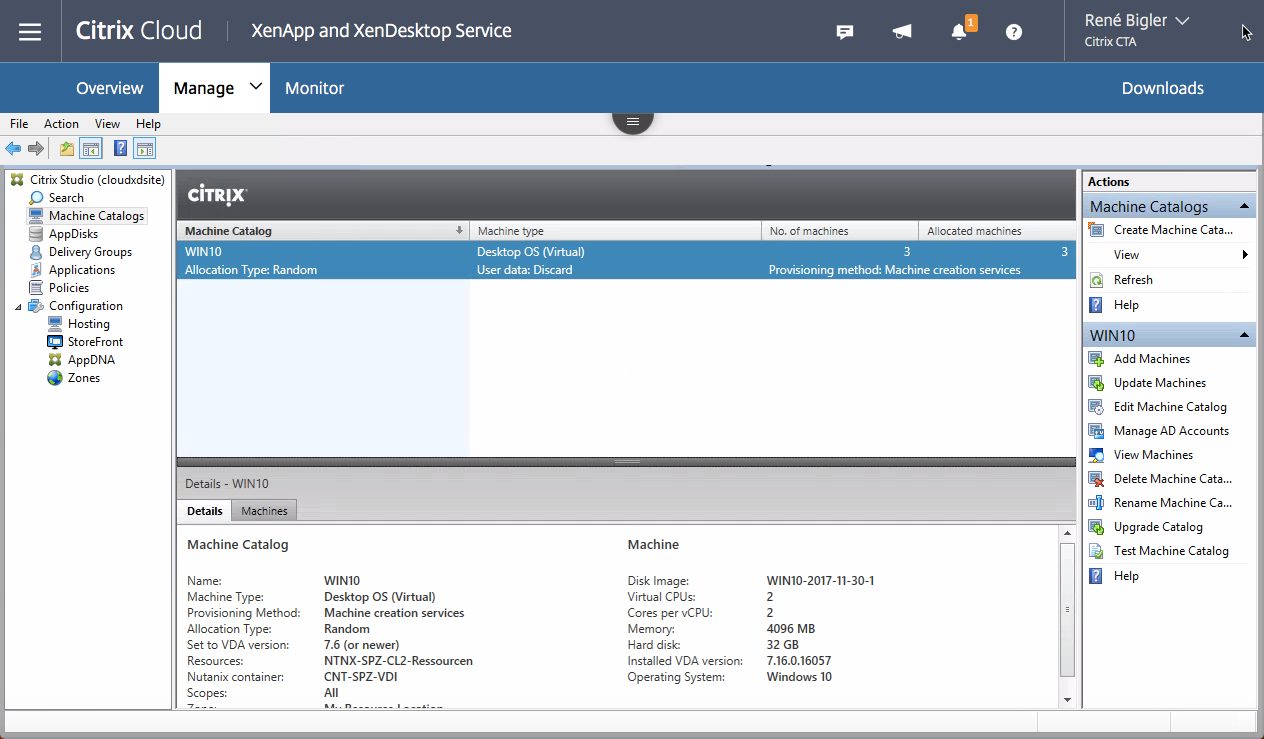 Nutanix InstantON For Citrix Cloud