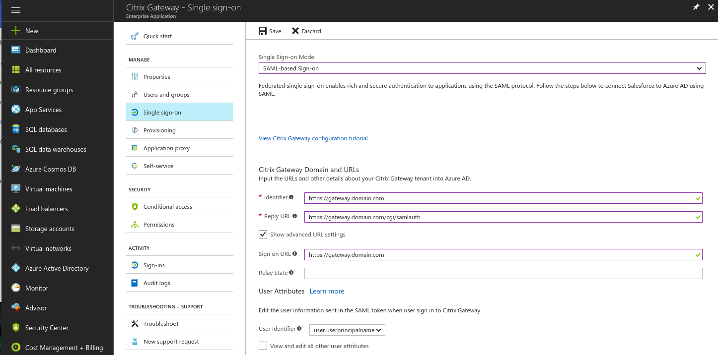 enterprise_app_sso_settings