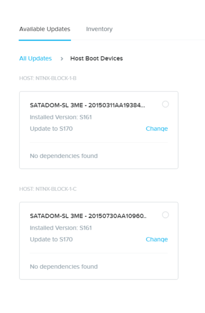 Nutanix Life Cycle Management (LCM)
