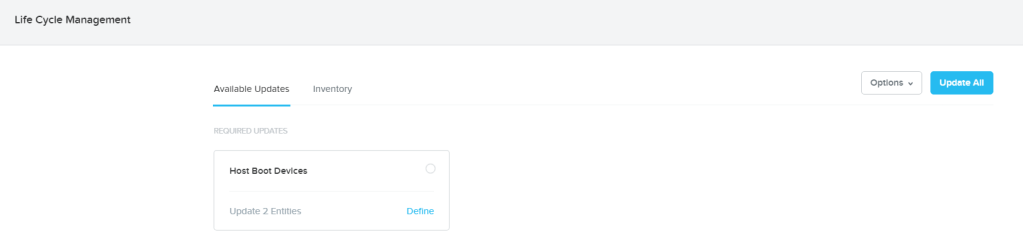 Nutanix Life Cycle Management (LCM)