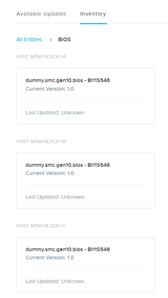 Nutanix Life Cycle Management (LCM)