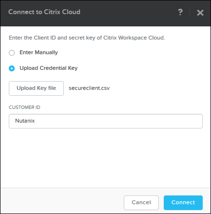Nutanix InstantON For Citrix Cloud