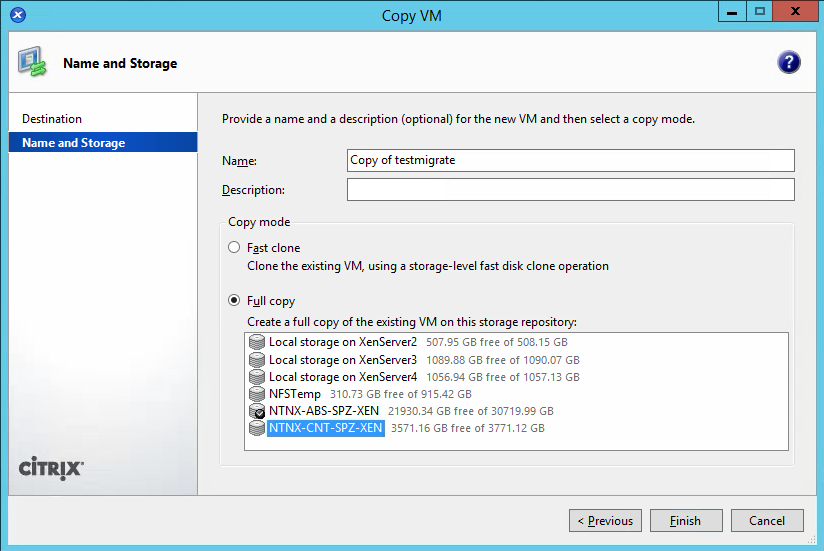 How-to migrate from Citrix XenServer 7 to Nutanix AHV